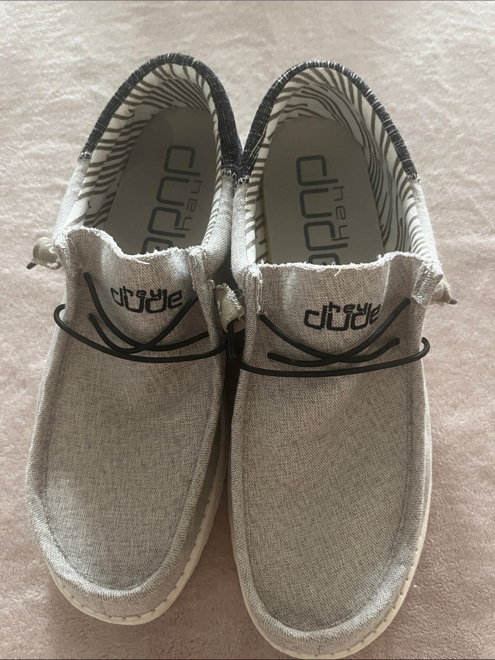HEYDUDE Men's Wally Funk Lunar Slip-On Loafers - Gray/Black